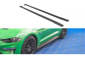 Street Pro Side Skirts Diffusers V.1 Ford Mustang GT Mk6 Facelift