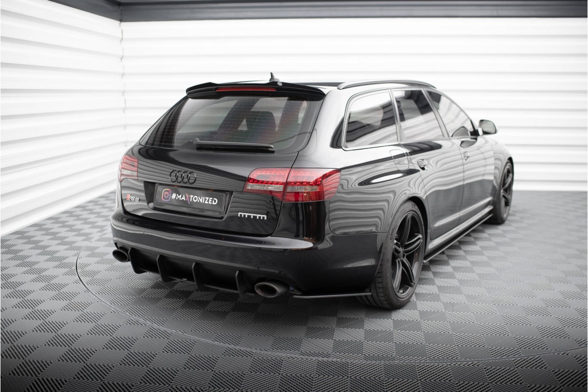 Street Pro Rear Side Splitters Audi RS6 Avant C6