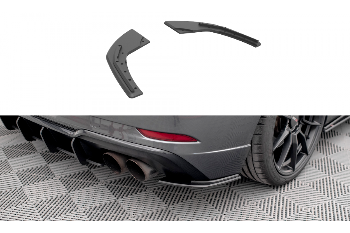 Street Pro Rear Side Splitters Audi S3 Sportback 8V Facelift