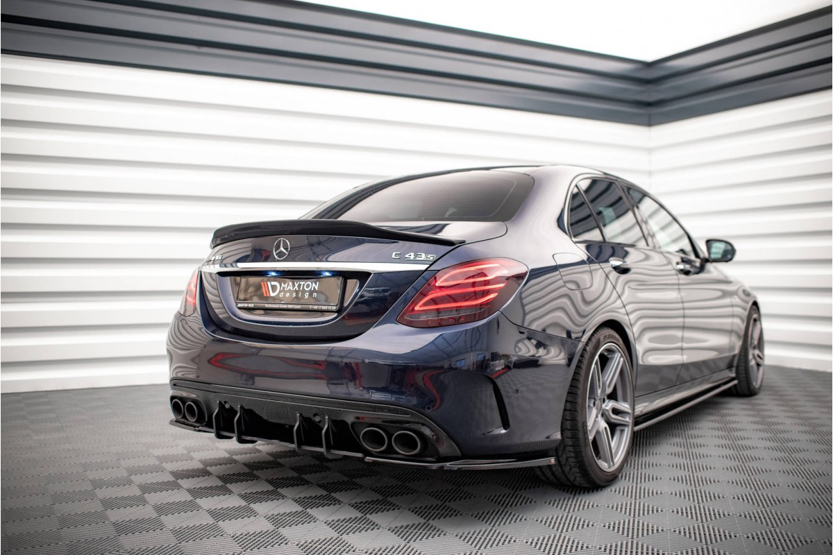 Street Pro Rear Diffuser Mercedes-Benz C 43 Sedan W205 Facelift