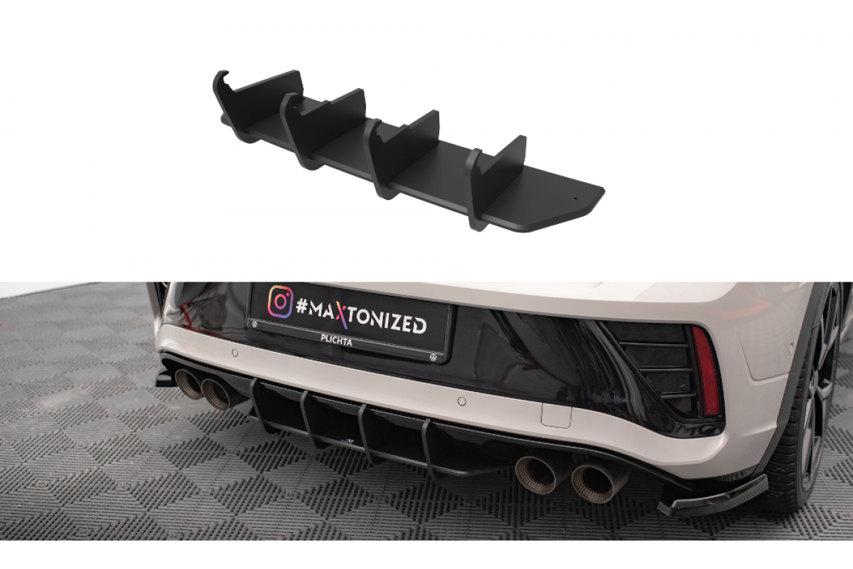 Street Pro Rear Diffuser Volkswagen T-Roc R Mk1 Facelift