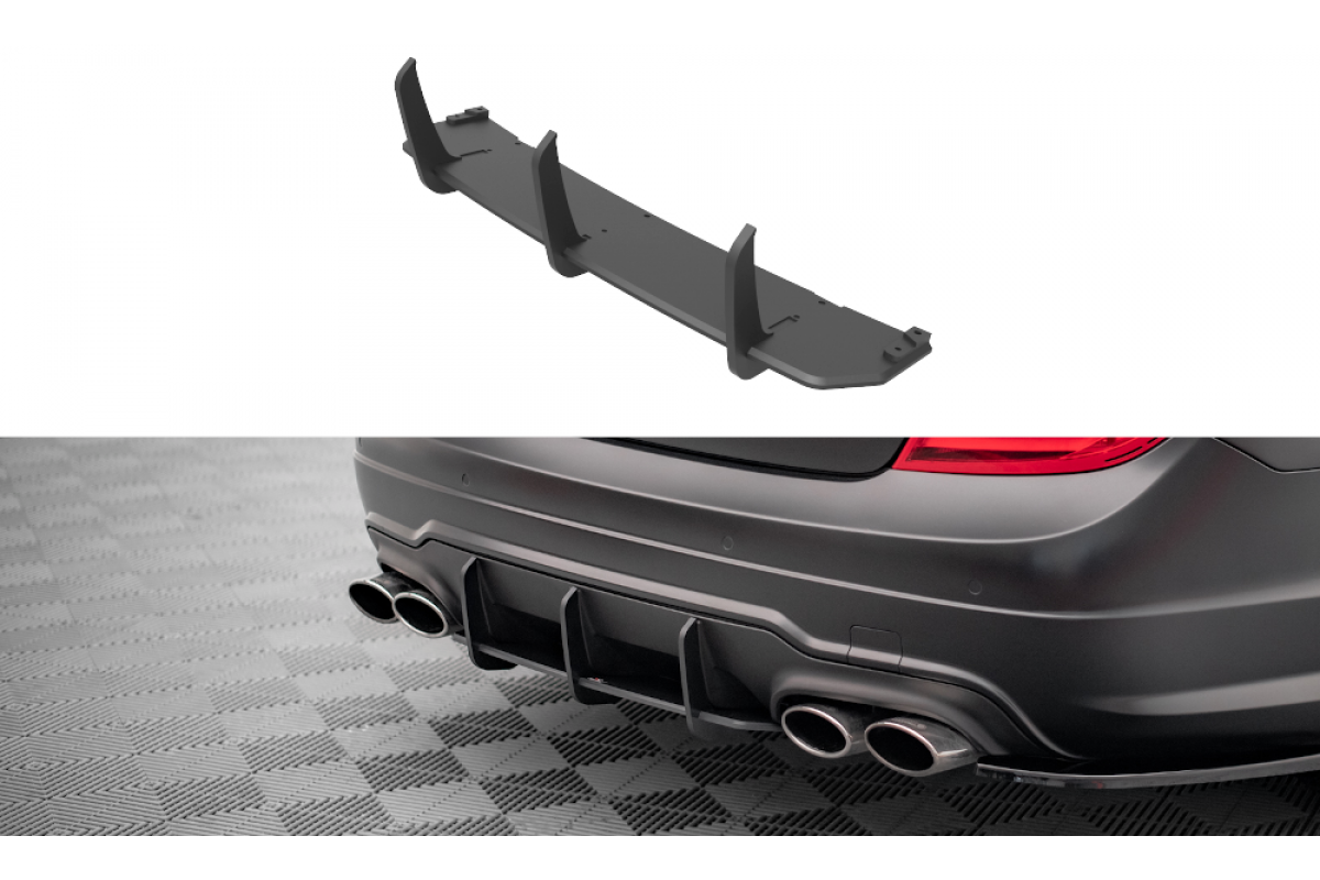 Street Pro Rear Diffuser Mercedes-Benz C Coupe AMG-Line C204