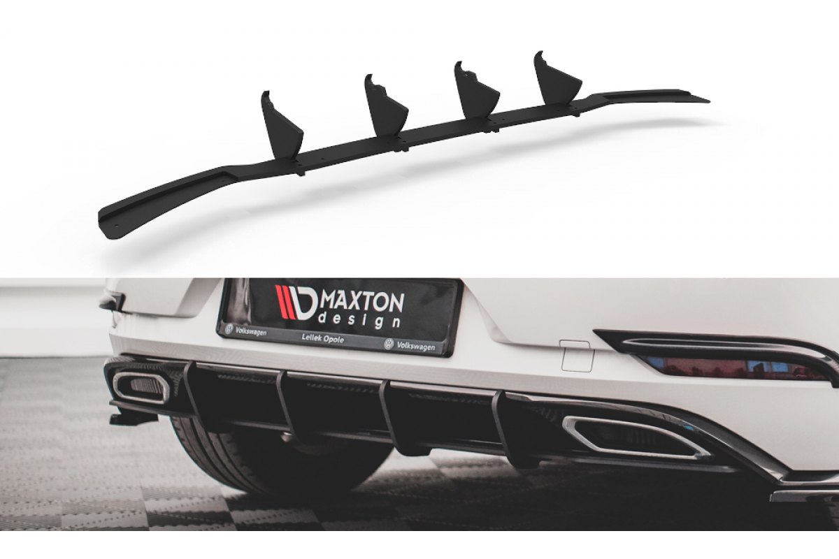 Street Pro Rear Diffuser Volkswagen Golf R-Line Mk 7 Facelift