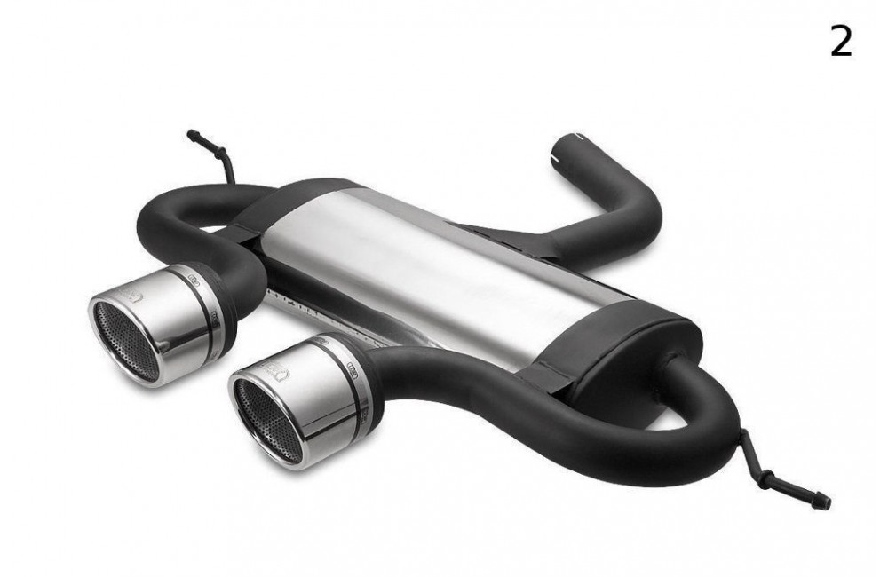VOLKSWAGEN GOLF VI, GOLF V R32,  SCIROCCO 3  SPORTS EXHAUST MUFFLER EXHAUST - 1