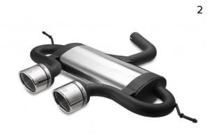 VOLKSWAGEN GOLF VI, GOLF V R32,  SCIROCCO 3  SPORTS EXHAUST MUFFLER EXHAUST - 1