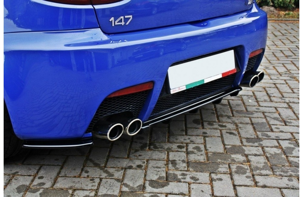 Rear Splitter ALFA ROMEO 147 GTA (with vertical bars)