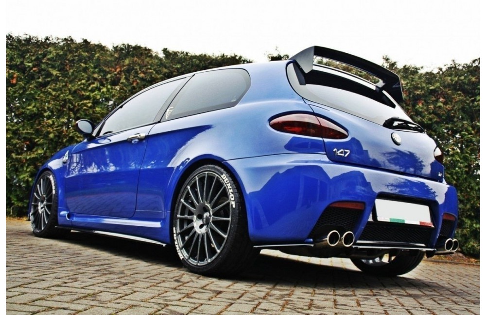 Rear Splitter ALFA ROMEO 147 GTA (with vertical bars)