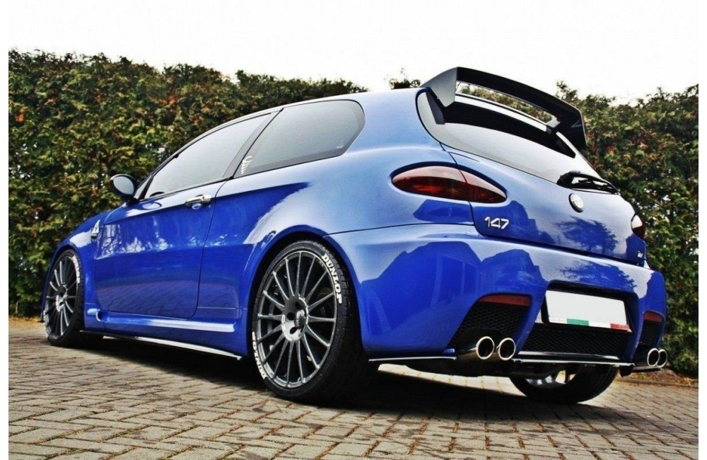 REAR SIDE SPLITTERS ALFA ROMEO 147 GTA