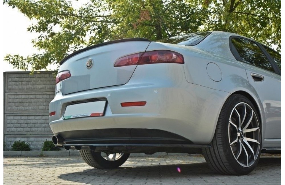 Rear Splitter ALFA ROMEO 159 (with vertical bars)