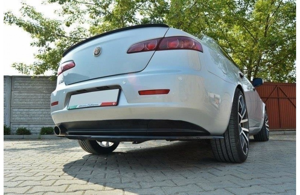 CENTRAL REAR SPLITTER ALFA ROMEO 159 (without vertical bars) CENTRAL REAR SPLITTER ALFA ROMEO 159 (without vertical bars)