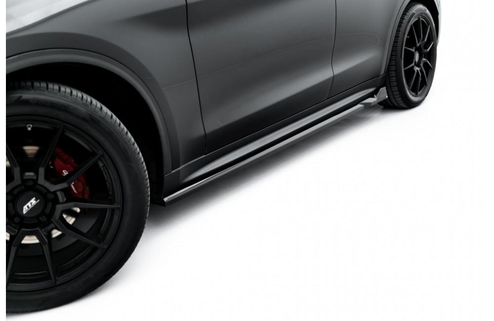 Side Skirts Diffusers V.2 Alfa Romeo Stelvio Mk1 Side Skirts Diffusers V.2 Alfa Romeo Stelvio Mk1