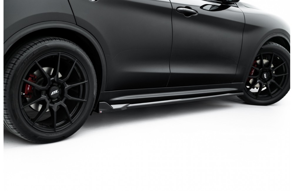 Side Skirts Diffusers V.2 Alfa Romeo Stelvio Mk1 Side Skirts Diffusers V.2 Alfa Romeo Stelvio Mk1