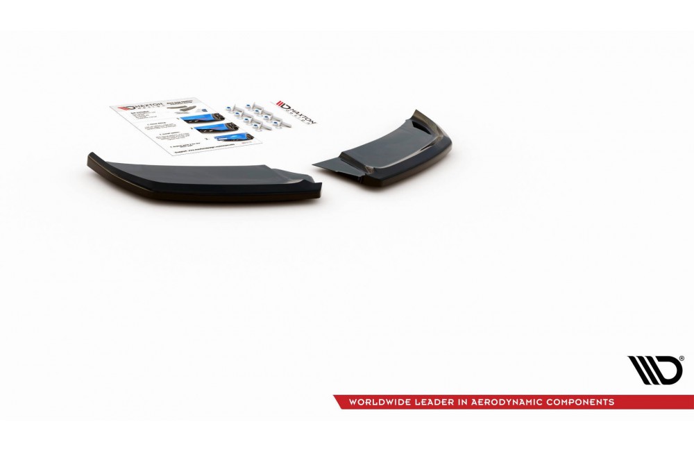 Rear Side Splitters Audi A1 S-Line GB