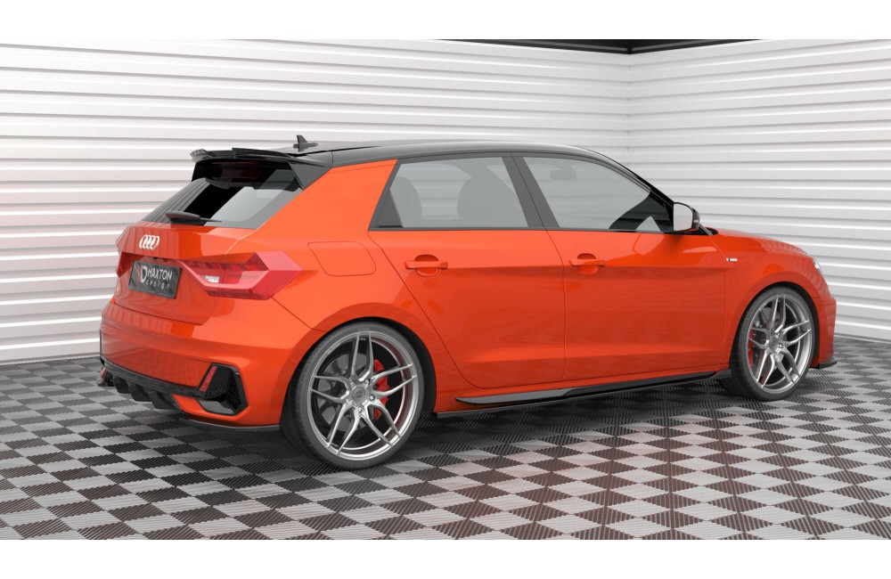 Rear Side Splitters V.2 Audi A1 S-Line GB