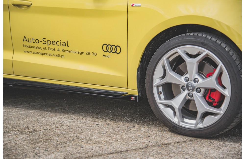 Side Skirts Diffusers Audi A1 S-Line GB