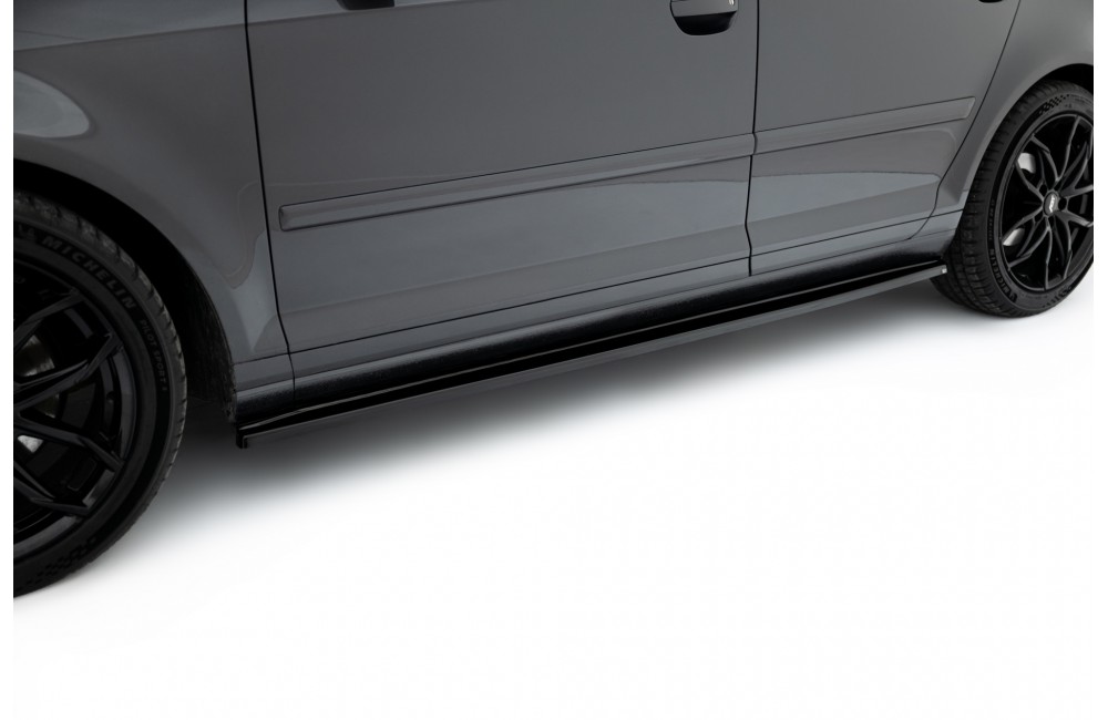 Side Skirts Diffusers Audi A3 Sportback 8P / 8P Facelift