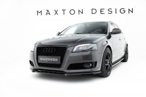 FRONT SPLITTER AUDI A3 8P (FACELIFT MODEL) FRONT SPLITTER AUDI A3 8P (FACELIFT MODEL)