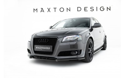 FRONT SPLITTER AUDI A3 8P (FACELIFT MODEL)