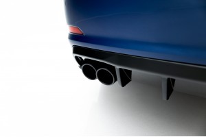 Rear Valance Audi A3 Sedan 8V  (Version with dual exhaust tips on one side) - Version with dual exhaust tips on one side
