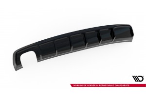 Rear Valance Audi A3 Sedan 8V  (Version with dual exhaust tips on one side) - Version with dual exhaust tips on one side