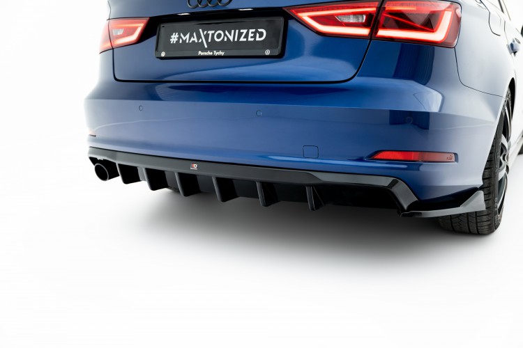 Πίσω Valance Audi A3 Sedan 8V (Έκδοση με μονή εξατμίσεις από τη μία πλευρά)