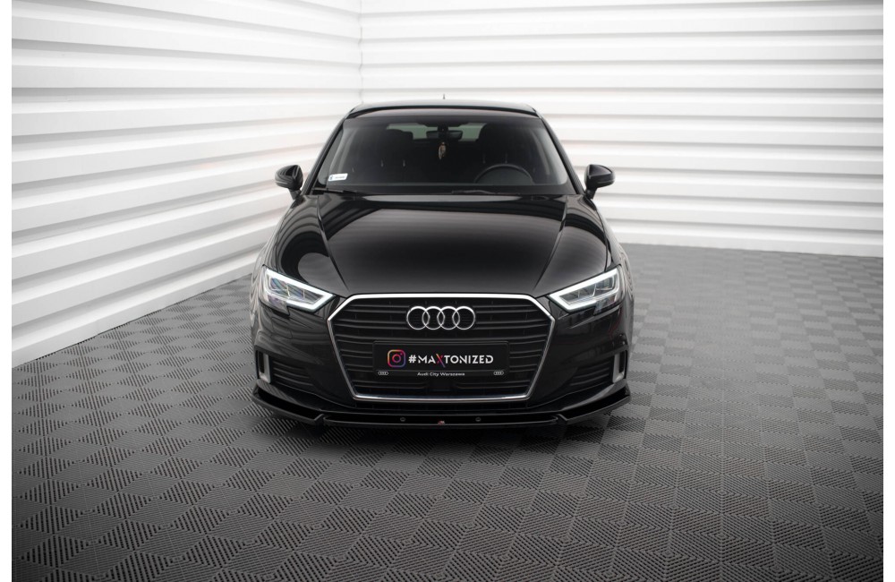 Front Splitter V.1 Audi A3 Sportback 8V Facelift