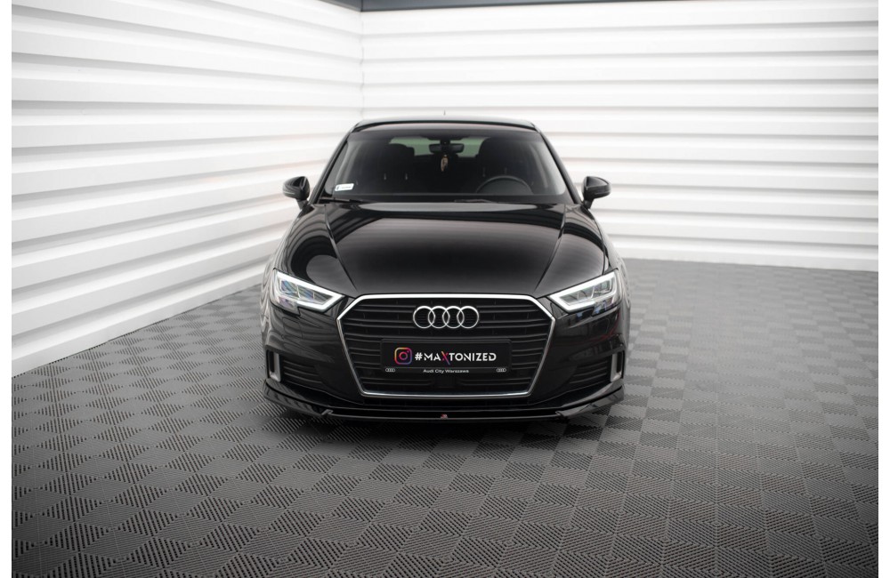 Front Splitter V.2 Audi A3 Sportback 8V Facelift