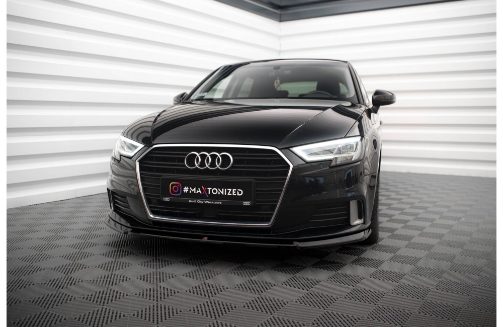 Front Splitter V.2 Audi A3 Sportback 8V Facelift
