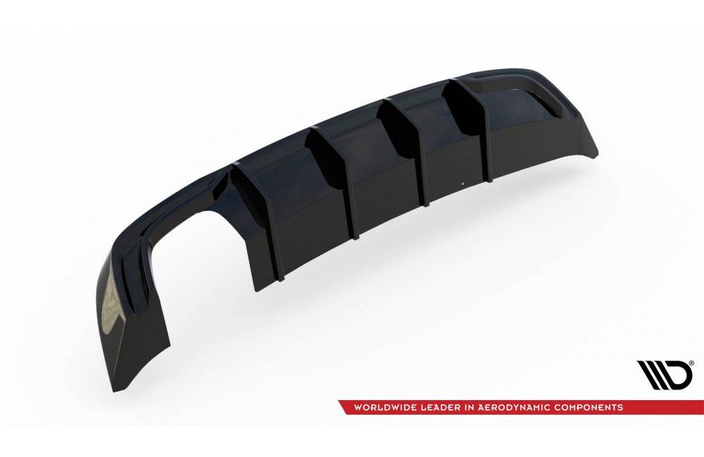 Rear Valance Audi A3 Sportback 8V Facelift (Version with double exhaust tip)