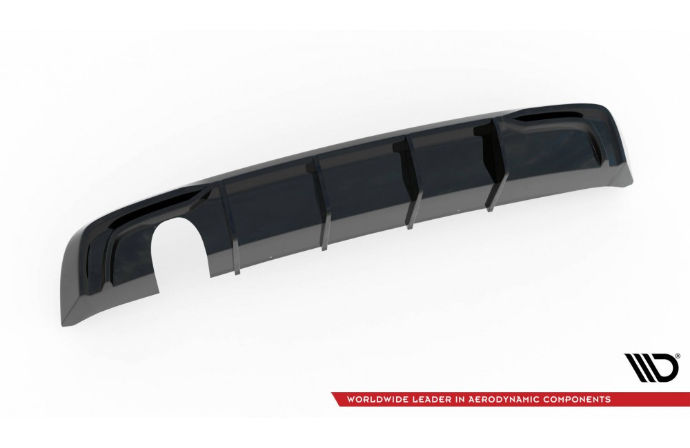 Rear Valance Audi A3 Sportback 8V Facelift (Version with one exhaust tip on single side)