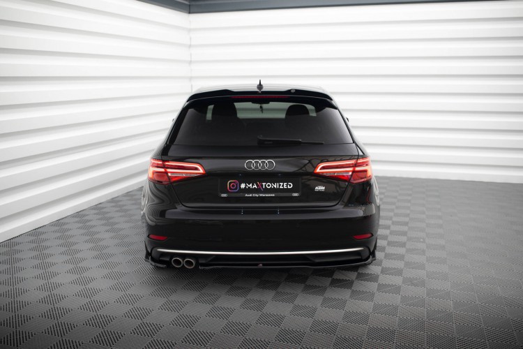 Πίσω Πλευρικοί Splitters Audi A3 Sportback 8V Facelift