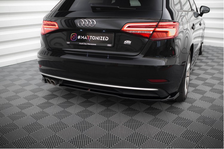 Πίσω Πλευρικοί Splitters Audi A3 Sportback 8V Facelift