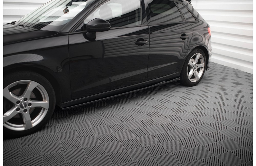 Side Skirts Diffusers Audi A3 Sportback 8V Facelift