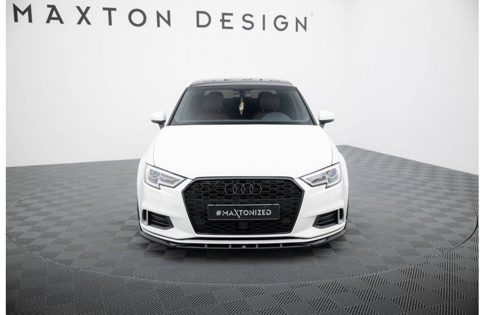 Front Splitter Audi A3 Sedan 8V Facelift Front Splitter Audi A3 Sedan 8V Facelift