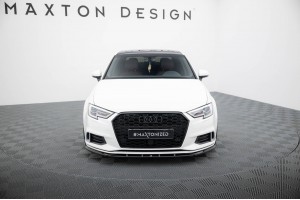 Front Splitter Audi A3 Sedan 8V Facelift Front Splitter Audi A3 Sedan 8V Facelift