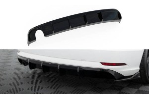 Rear Valance Audi A3 Sedan 8V Facelift (Version with single exhaust tips on one side) - Version with single exhaust tips on one side