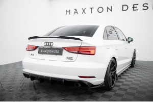 Rear Side Splitters V.2 Audi A3 Sedan 8V Facelift