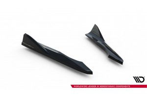 Rear Side Splitters V.2 Audi A3 Sedan 8V Facelift
