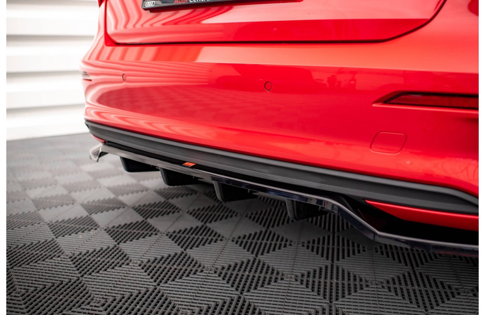 Rear Splitter (with vertical bars) Audi A3 Sportback 8Y