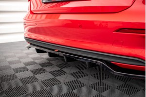 Rear Splitter (with vertical bars) Audi A3 Sportback 8Y