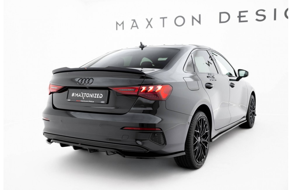 Rear Splitter (with vertical bars) Audi A3 Sedan 8Y