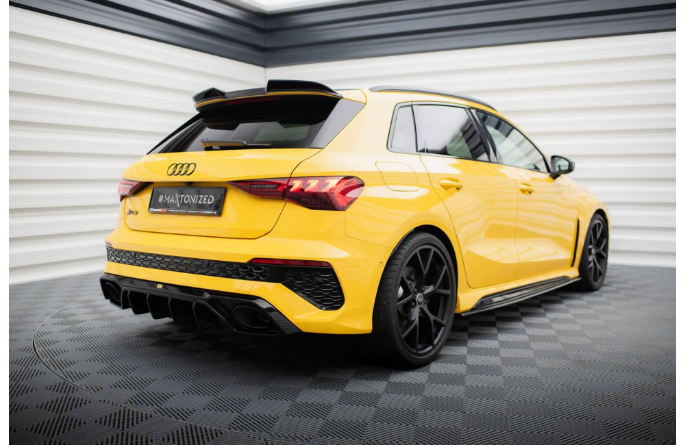 Spoiler Cap 3D Audi RS3 / S3 / A3 S-Line Sportback 8Y Spoiler Cap 3D Audi RS3 / S3 / A3 S-Line Sportback 8Y
