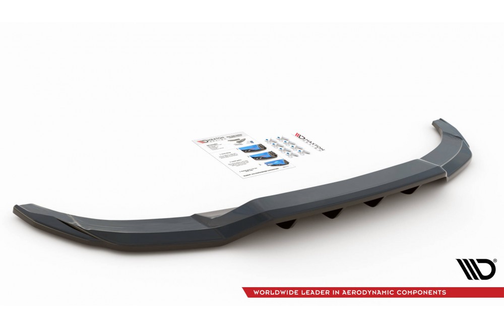 Rear Splitter (with vertical bars) Audi A3 S-Line Sportback 8Y