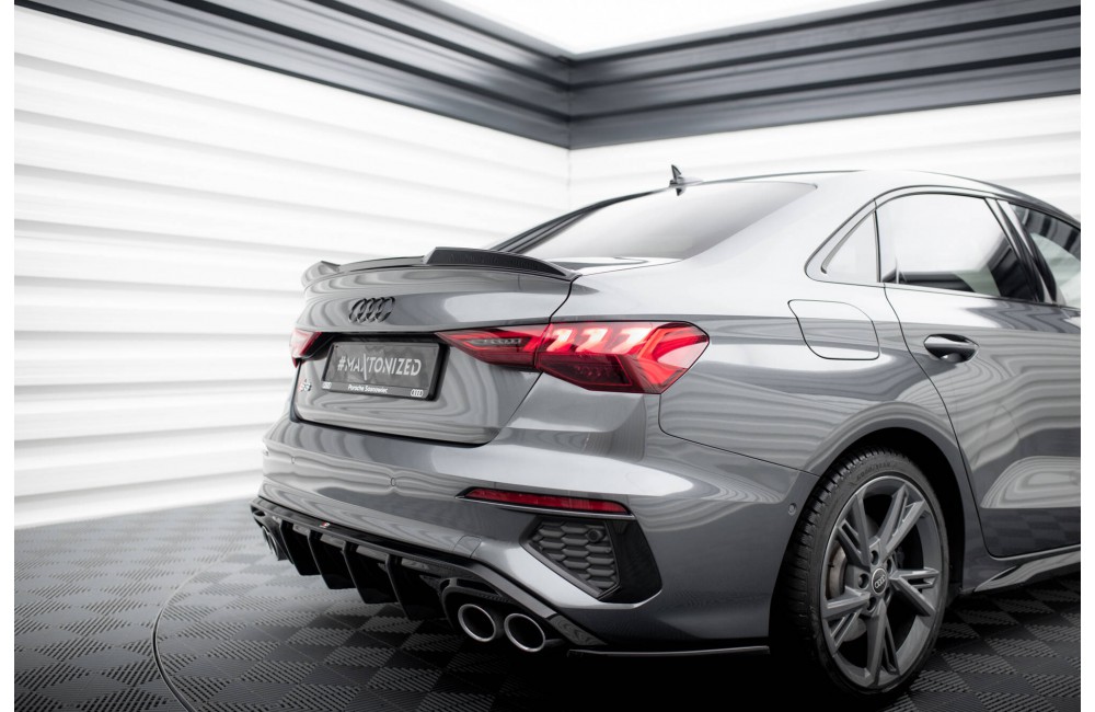 Spoiler Cap 3D Audi A3 S-Line Sedan / S3 Sedan 8Y Facelift Spoiler Cap 3D Audi A3 S-Line Sedan / S3 Sedan 8Y Facelift
