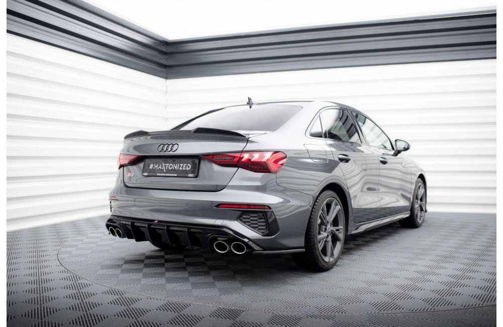 Spoiler Cap 3D Audi A3 S-Line Sedan / S3 Sedan 8Y Facelift Spoiler Cap 3D Audi A3 S-Line Sedan / S3 Sedan 8Y Facelift