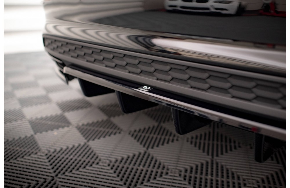 Rear Splitter (with vertical bars) Audi A3 S-Line Sedan 8Y