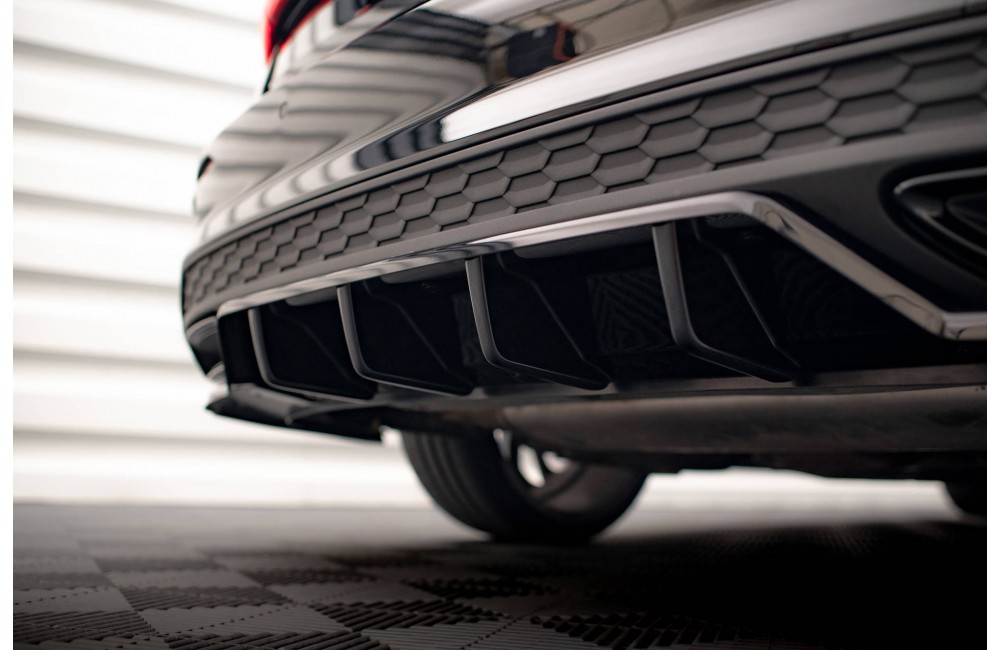 Rear Splitter (with vertical bars) Audi A3 S-Line Sedan 8Y