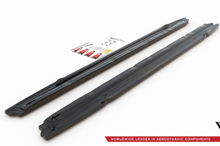 Side Skirts Diffusers V.1 Audi S3 / A3 S-Line Sportback / Sedan 8Y / 8Y Facelift