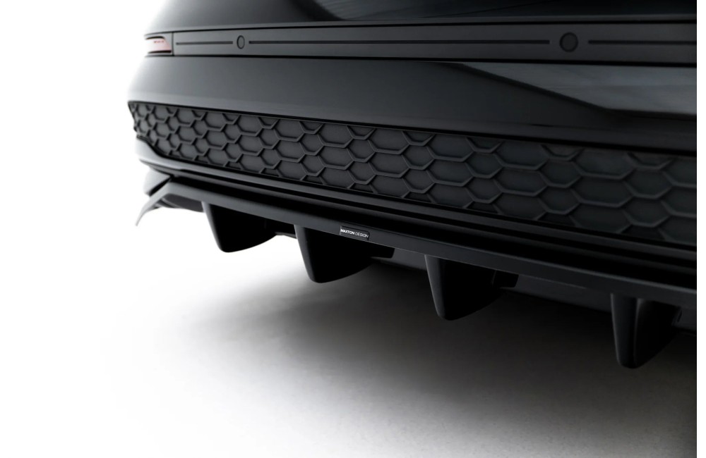 Rear Splitter (with vertical bars) Audi A3 Sedan 8Y Facelift