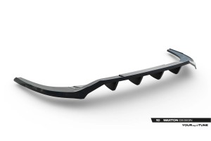 Rear Splitter (with vertical bars) Audi A3 Sedan 8Y Facelift
